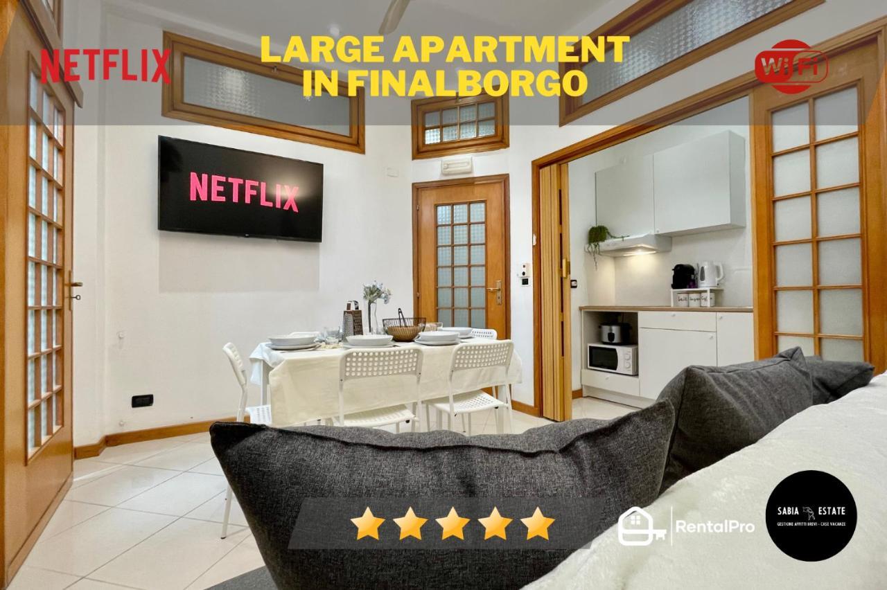 Finalborgo Outdoor&Sea, Three-Room Flat W/Wifi Finale Ligure Ngoại thất bức ảnh